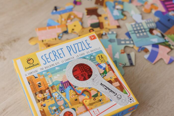 Secret puzzle -  La obra 24 piezas Ludattica - Imagen 2