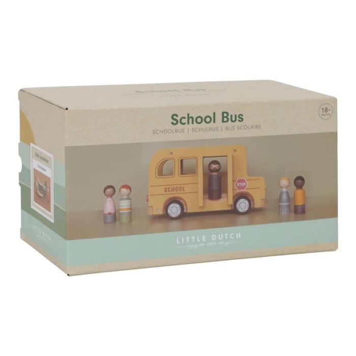 Bus Escolar con Muñecos FSC Little Dutch - Imagen 2