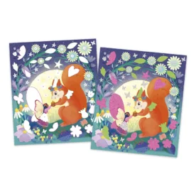 Kit Creativo - Pegatinas y arena Phospho Magic Fairies Janod - Imagen 2