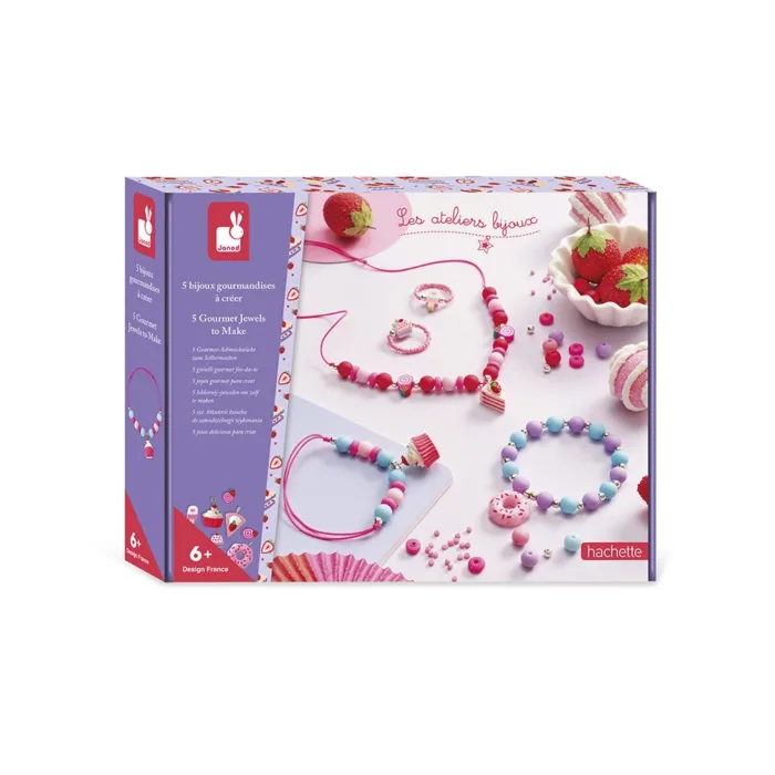 Kit creativo - 5 joyas gourmet para crear Janod