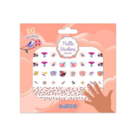 Pegatinas para uñas Plumas Djeco