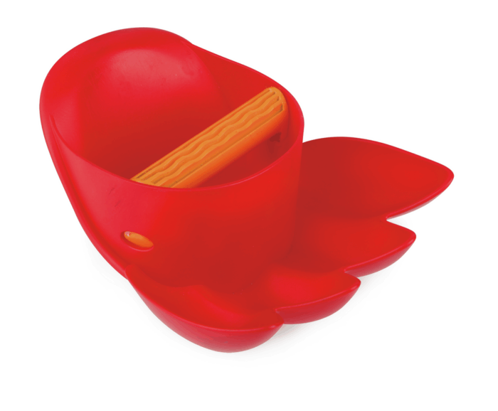 Rastrillo garra gigante roja