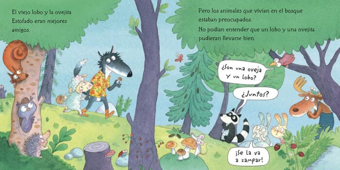 Los lobos que vinieron a cenar (pequeñas manitas) - Imagen 2