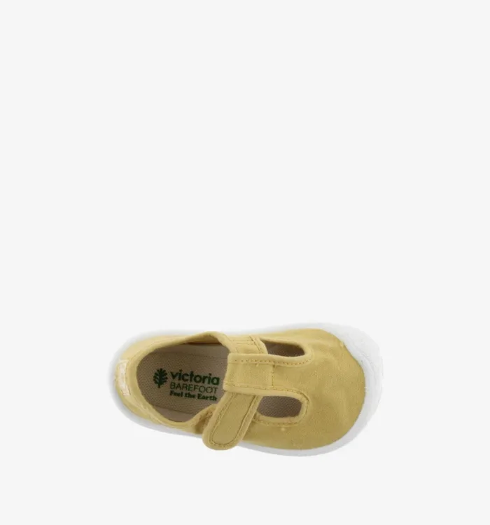 BAREFOOT SANDALIA LONA TRIGO VICTORIA - Imagen 4