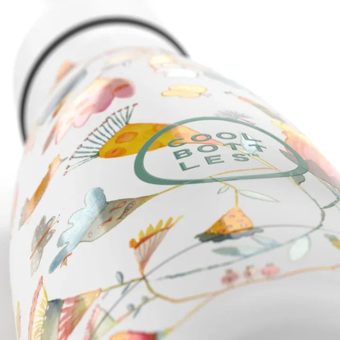 Botella térmica 260ml. Spring flowers - Imagen 3