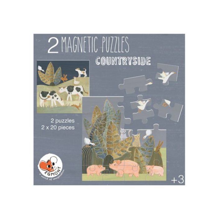 Puzzle Magnético Countryside Egmont Toys