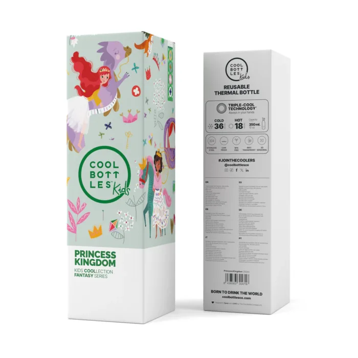 Botella térmica 350ml. Princess Kingdom - Imagen 4