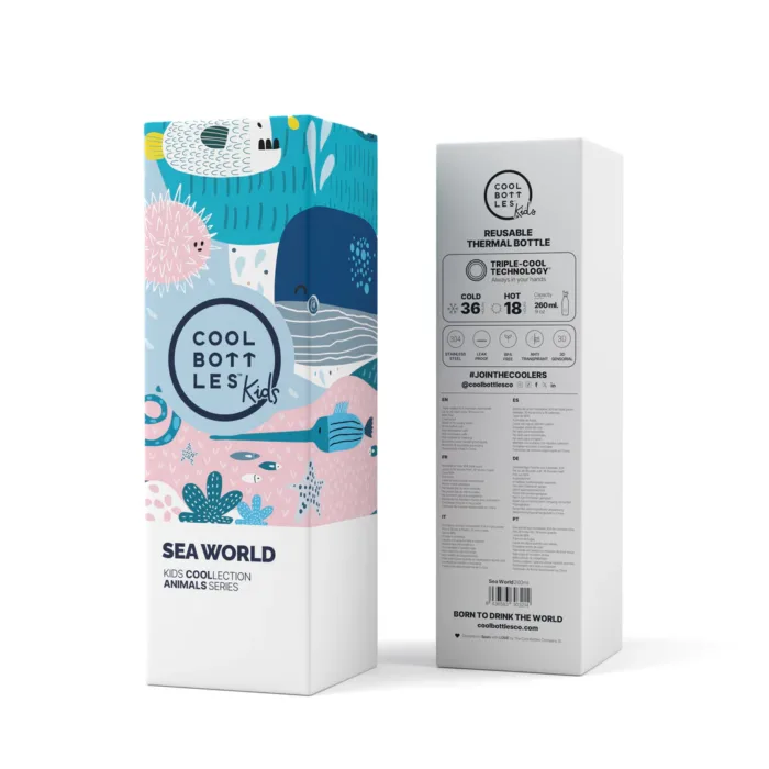 Botella térmica 260ml. Sea world - Imagen 4