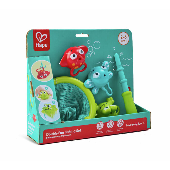 Juego de Pesca de Doble Diversión Hape - Imagen 6