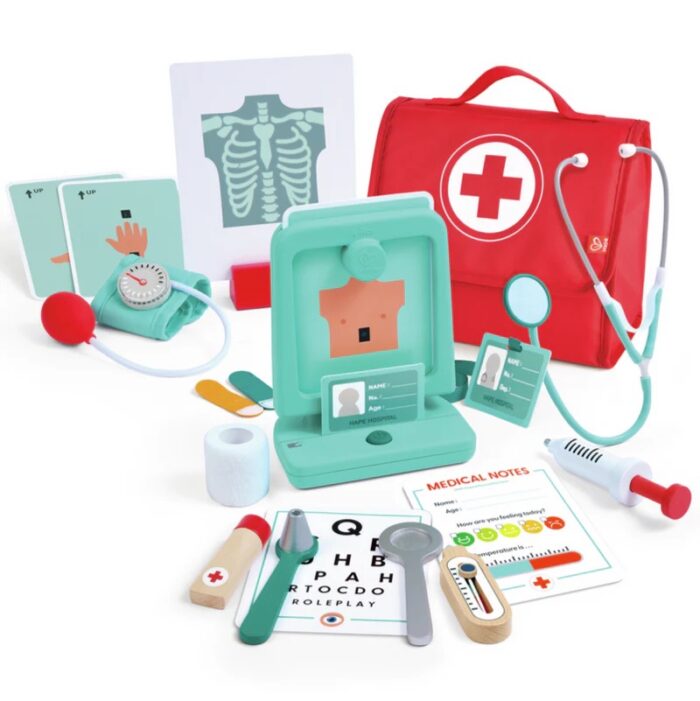 JUEGO DE DOCTOR Y DOCTORA PARA PEQUES HAPE