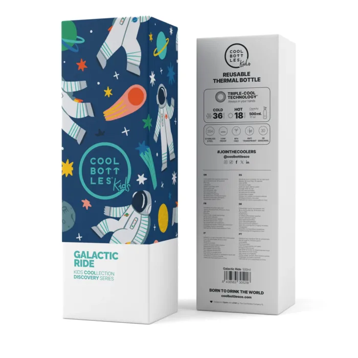 Botella Kids 500ml GALACTIC RIDE - Imagen 4