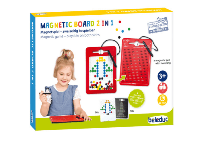 Tablero magnético 2 en 1 Beleduc