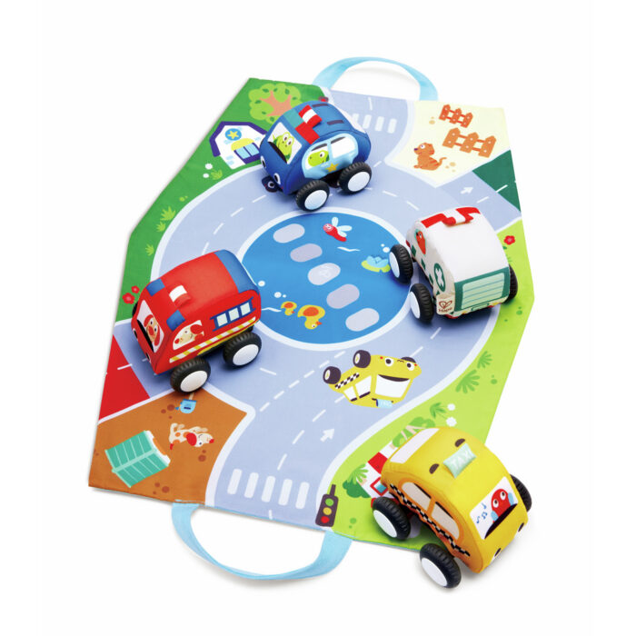 Set de Coches de Peluche Hape