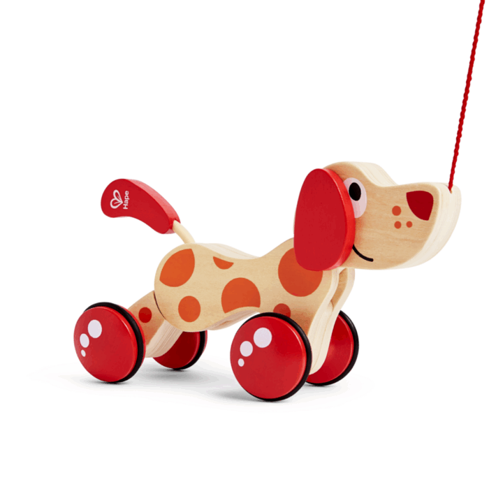 Perrito Pepe de arrastre Hape