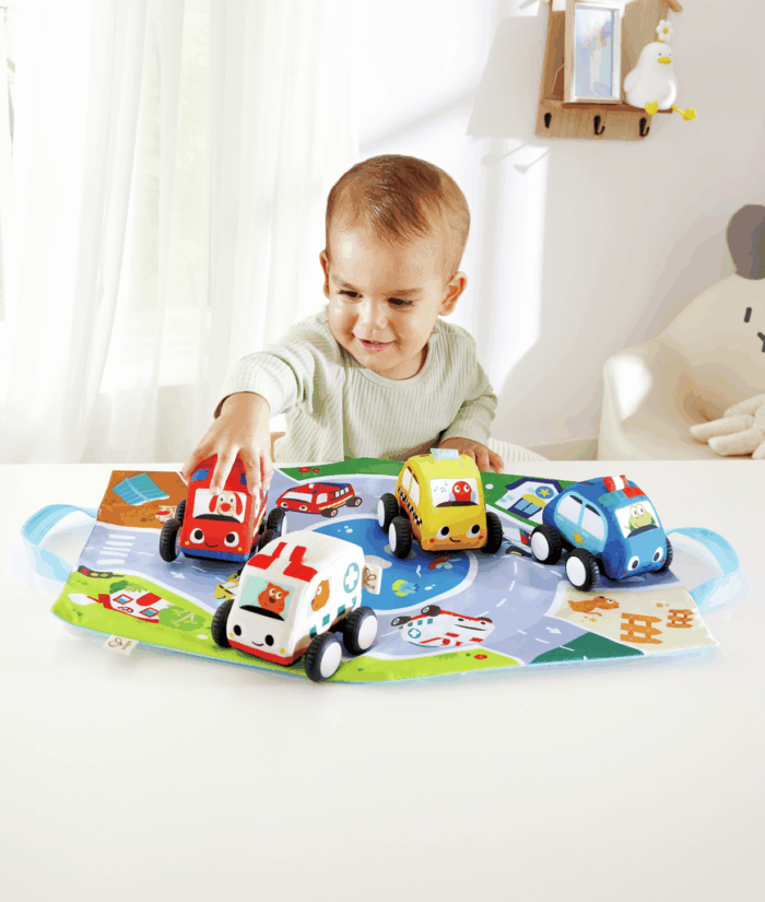 Set de Coches de Peluche Hape - Imagen 2