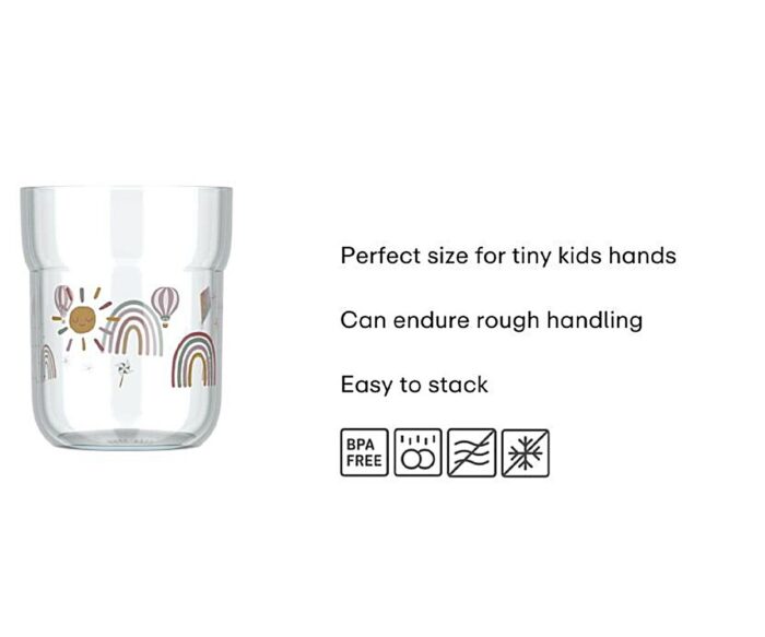 Vaso Infantil Mio Sunshine & Rainbow 250 ml - Imagen 4