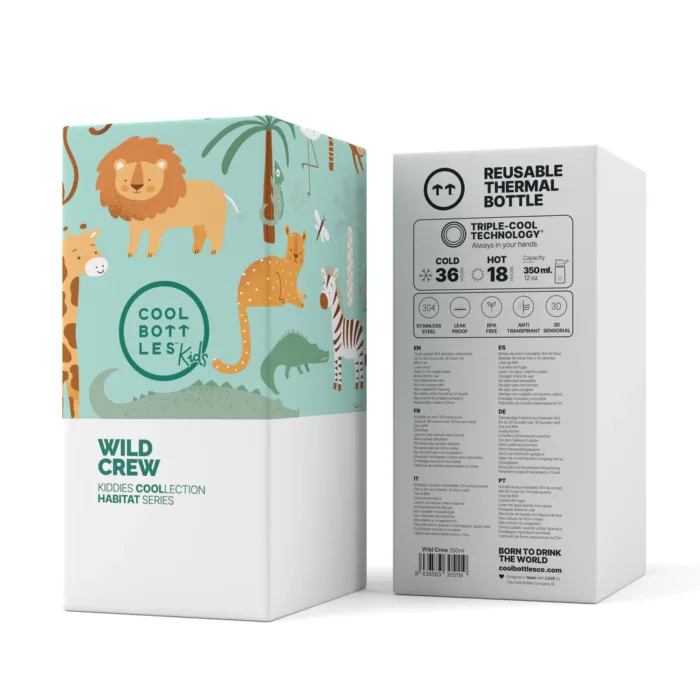 Botella Kiddies 350ml WILD CREW - Imagen 4