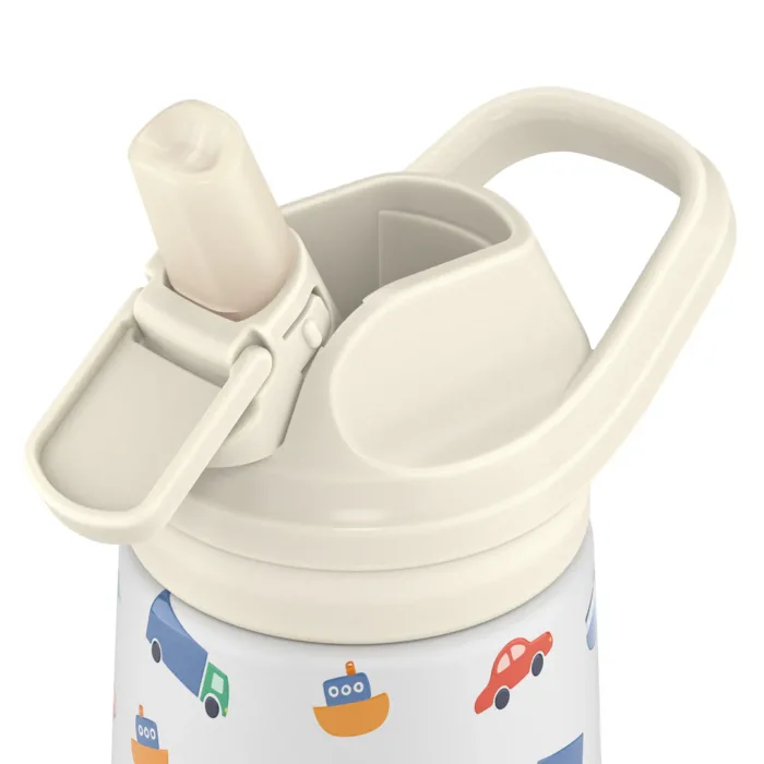 Botella Kiddies 350ml LITTLE WHEELS - Imagen 2