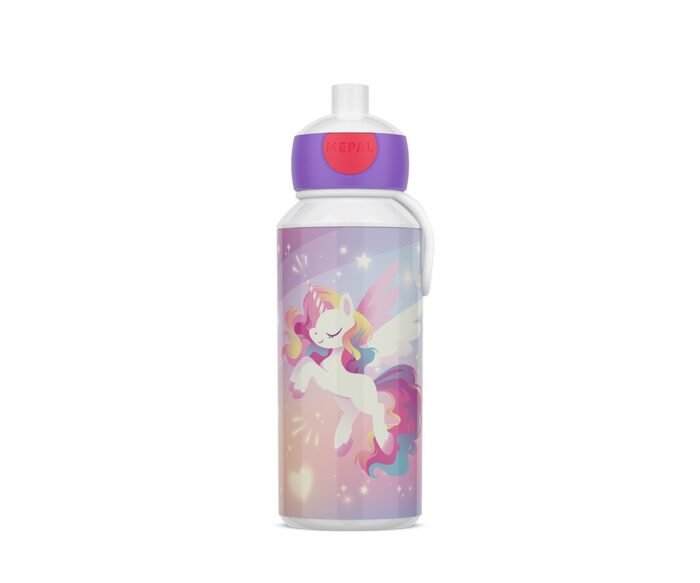 Botella Campus Pop-Up Unicorn Glow 400ml