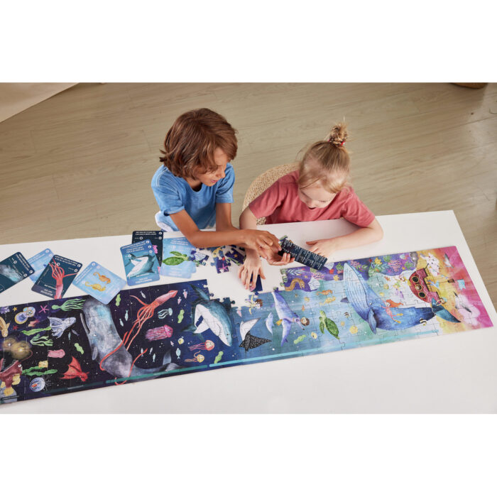 Puzle Marino 200 piezas (1,5m) Hape - Imagen 5