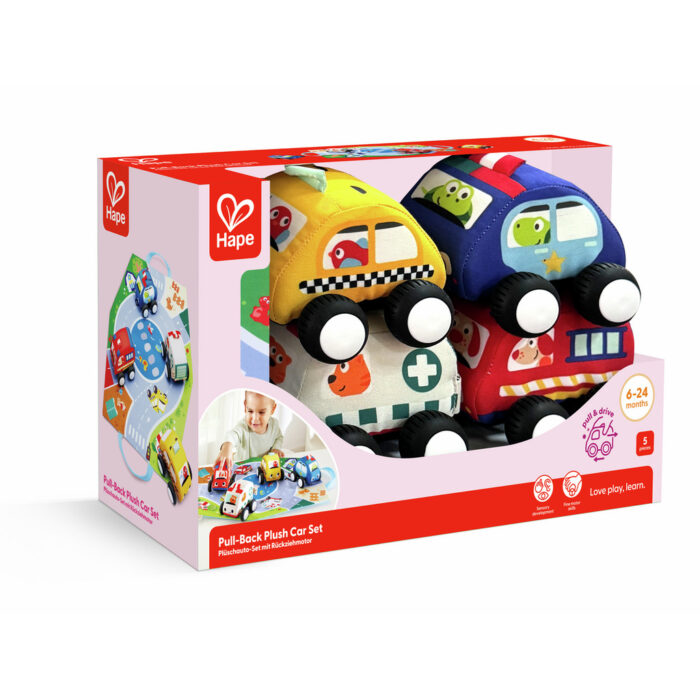 Set de Coches de Peluche Hape - Imagen 4