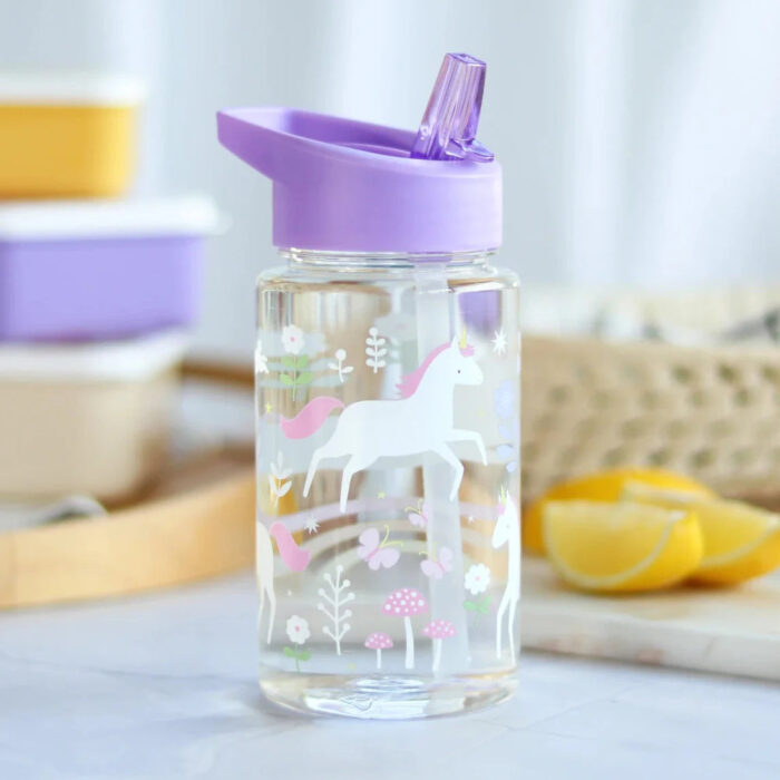 BOTELLA DE TRITÁN 450 ML. · UNICORNIOS (A Little lovely company) - Imagen 2