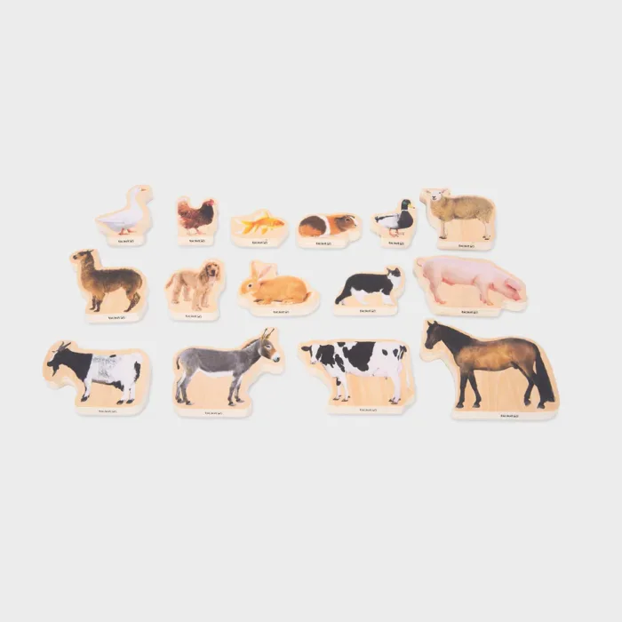 Tickit Conjunto 15 Animales Domésticos