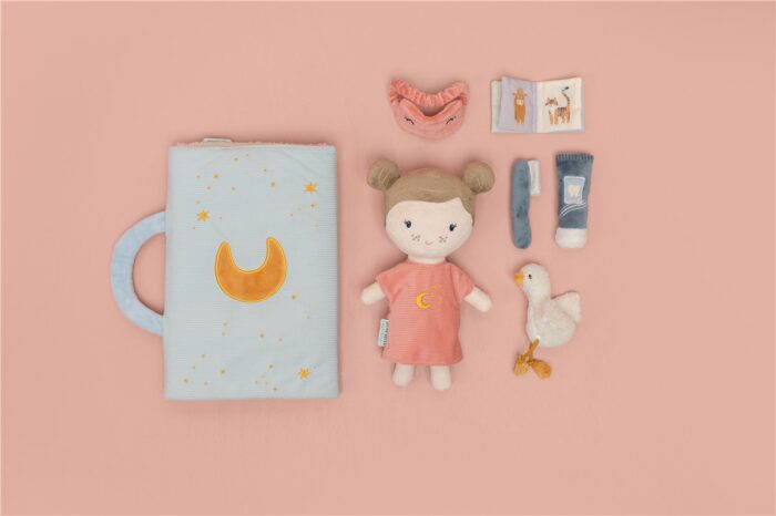 Playset Noche Fuera con Muñeca Blandita Rosa Little Dutch - Imagen 4