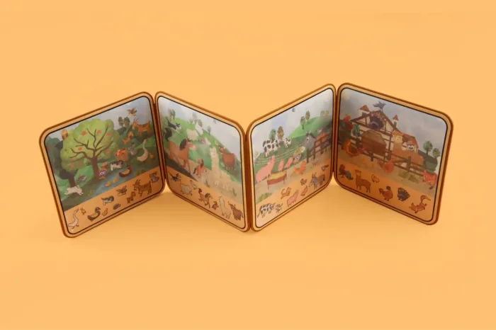 LIBRO DE DIBUJO MÁGICO-ANIMALES DE LA GRANJA - Imagen 2
