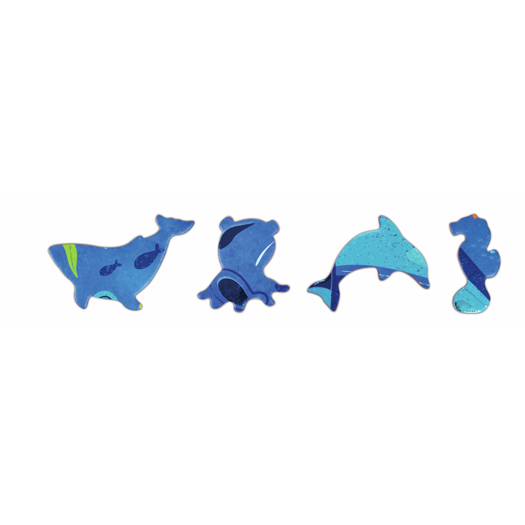 Puzzle de Suelo Brillante de Ballena - 200 pzs Hape - Imagen 5