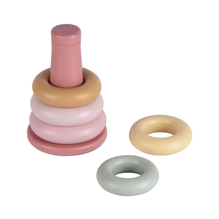 ANILLOS ENCAJABLES ROSA LITTLE DUTCH - Imagen 2