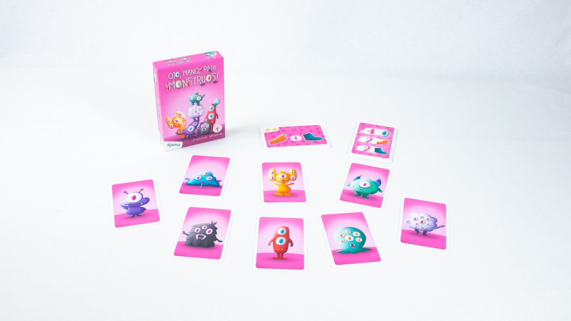 OJO MANO PATA ¡MONSTRUOS! ÁTOMO - Imagen 2