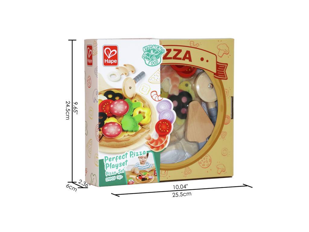 Set de pizza con ingredientes Hape - Imagen 4