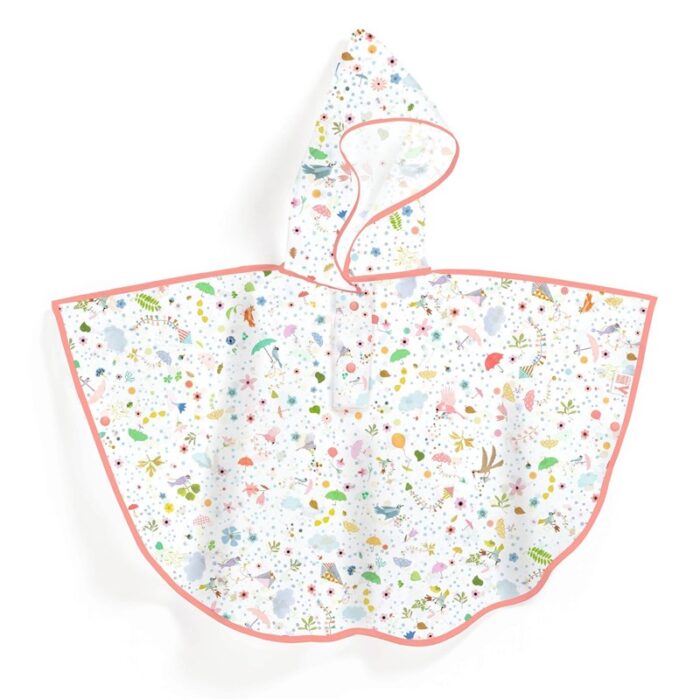 Poncho de lluvia 5-7 años ligereza - Djeco - Imagen 2