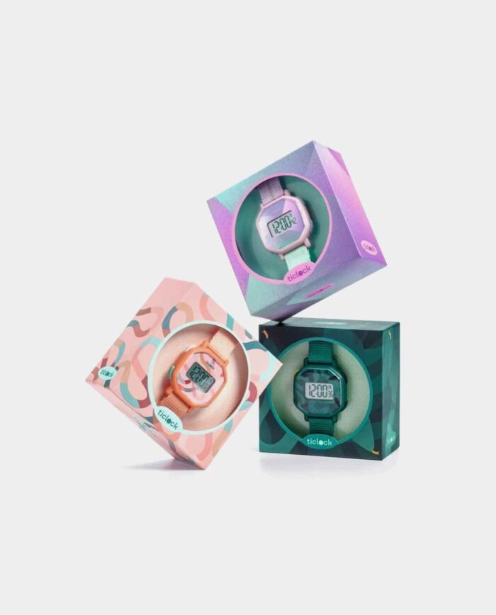 Reloj digital Poetic swans - Djeco - Imagen 2