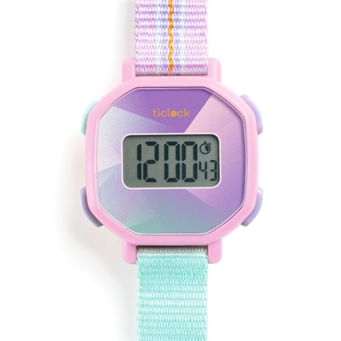 Reloj digital Purple prisma - Djeco