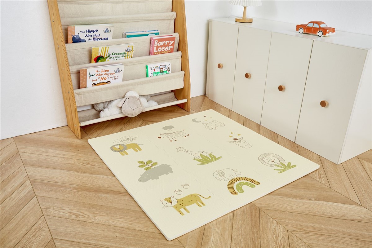 ALFOMBRA PUZLE SAFARI 90X90 - Imagen 3