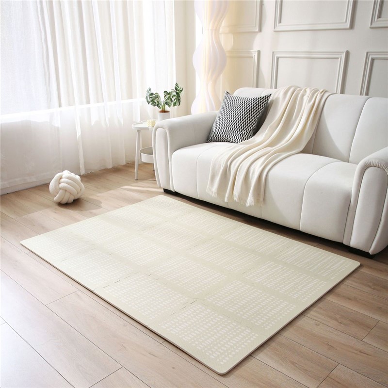 ALFOMBRA PUZLE XL BEIGE 170X120 - Imagen 2