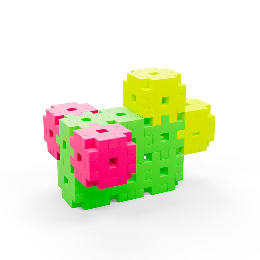 Bloques Meli Basic Neón Travel Box 250 piezas - Imagen 2