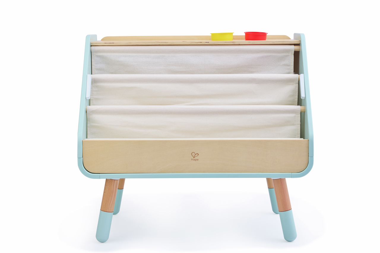 Mesa de dibujo y biblioteca 2 en 1 Hape - Imagen 2