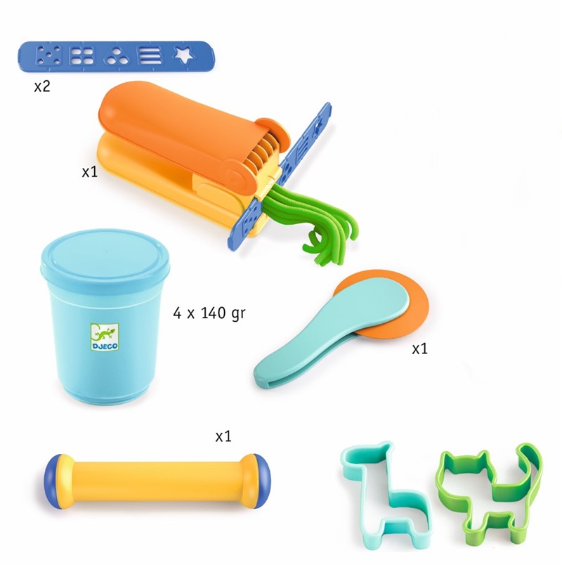 Pasta moldear Todo para comenzar Djeco - Imagen 2