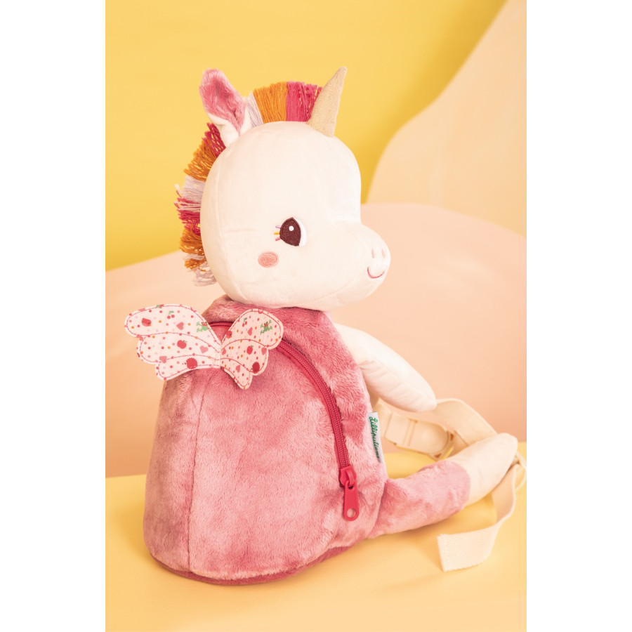 Mochila suave Lena el unicornio - Lilliputiens - Imagen 3