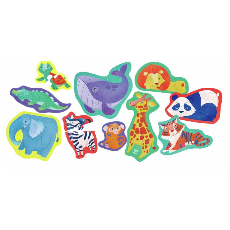 Rompecabezas de amigos de la jungla Hape - Imagen 2