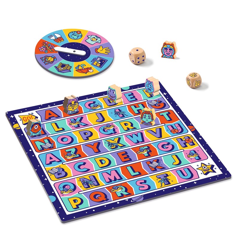 ABC Rapido (Juego de Vocabulario) - Djeco - Imagen 2