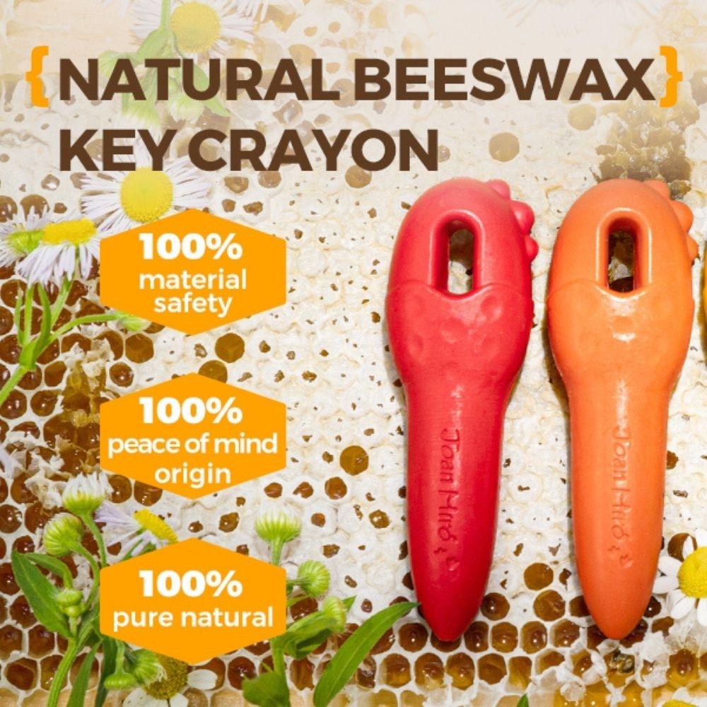 Caja Crayones KEY de Cera de Abeja (12 ud.) Jarmelo - Imagen 3